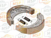 3D2W253A0000, Brake Shoe Kit, Yamaha