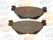 1D7W00460000, Brake Pad Kit 2, Yamaha