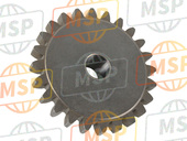 3HE155170000, Gear, Idler 2, Yamaha, 2