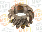 3L5156310000, Gear, Kick Pinion (13T), Yamaha