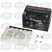 3PK821000110, Battery (YTX9-BS), Yamaha, 2