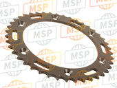 26A254425100, Sprocket, Driven (42T), Yamaha, 1