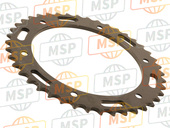26A254425100, Sprocket, Driven (42T), Yamaha, 2