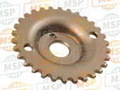 5HKE21760100, Sprocket, Cam Chain, Yamaha, 1