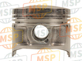 3Y8116360000, Piston (0.50mm O/s), Yamaha, 2