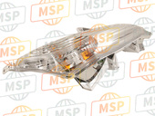 4B5833100000, Voorkant Knipperlicht Assy 1, Yamaha