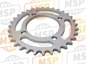 21W254321033, Sprocket, Aangedreven (32T), Yamaha