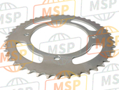 4DN254452000, Sprocket, Aangedreven (45T), Yamaha