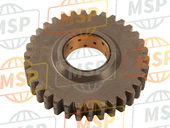 4JH172310000, Gear, 3E Wiel (34T), Yamaha