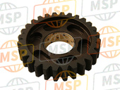 4JH172410000, Gear, 4E Wiel (28T), Yamaha