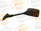 4KM262801200, Rear View Mirror Assembly (Left), Yamaha, 3