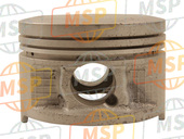 4LS116380100, Piston (1.00mm O/s), Yamaha, 2