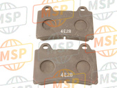 4NKW00460000, . Brake Pad Kit 2, Yamaha, 2