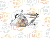 4P7H33201200, Voorkant Knipperlicht Assy 2, Yamaha