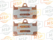 4SV258050000, Brake Pad Kit, Yamaha, 2