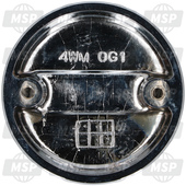 4WM154250000, Coperchio, Generatore 2, Yamaha, 2