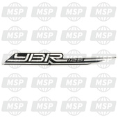 51DF42556000, Embleme,  Reservoir A, Yamaha, 1