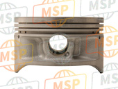 55V116380100, Piston (1.00mm O/s), Yamaha, 2