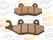 3LDW00450000, Brake Pad Kit, Yamaha