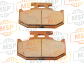 5B4W00460000, Brake Pad Kit 2, Yamaha