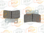 5D7F58050000, Brake Pad Kit, Yamaha