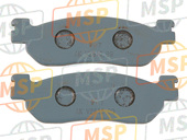 5EKW00450000, . Brake Pad Kit, Yamaha, 2