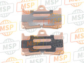 5JJ258050000, Brake Pad Kit, Yamaha, 2