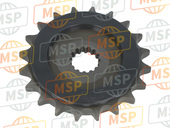 5KR174600000, Sprocket, Drive, Yamaha, 1