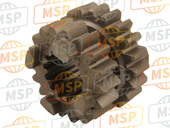 5LP171211000, Gear, 2ND Pinion (18/21T), Yamaha