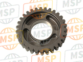 5LP172211000, Gear, 2E Wiel (30T), Yamaha, 1