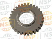 5LP172211000, Gear, 2E Wiel (30T), Yamaha, 2