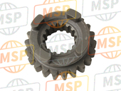 5LP172411000, Gear, 4E Wiel (22T), Yamaha, 1