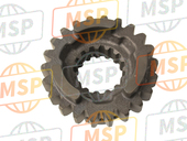 5LP172411000, Gear, 4E Wiel (22T), Yamaha, 2