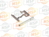 5MEF59190000, Bracket + Pin + Clip(Kit), Yamaha