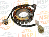 5NF814100000, Stator Complet, Yamaha, 1