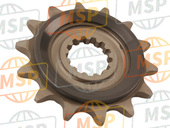 5NG174600000, Sprocket, Drive, Yamaha, 1