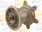 5NY251110000, Hub, Front, Yamaha, 1