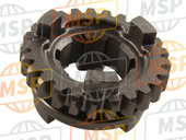 5PA172610000, Gear, 6E Wiel, Yamaha