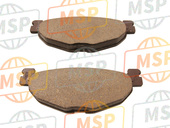 5RUW00460000, Brake Pad Kit 2, Yamaha