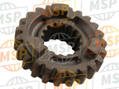 5TG172410000, Gear, 4E Wiel, Yamaha