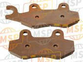 5TGW00452200, Brake Pad Kit, Yamaha, 2