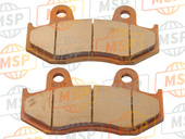 5TGW00461000, Brake Pad Kit 2, Yamaha