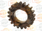 5TJ171411000, Gear, 4E Kegelwiel, Yamaha, 1