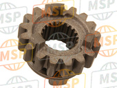 5UM171310000, Gear, 3RD Pinion, Yamaha, 1