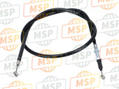 5UM26335E000, Cable,  Embrayage, Yamaha, 1