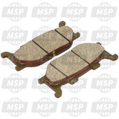 5VUW00450000, Brake Pad Kit, Yamaha