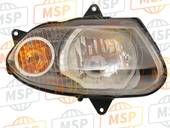 5WXH43100000, Koplamp Eenheid Assy, Yamaha