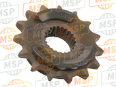 5XT174600000, Sprocket, Drive, Yamaha, 2