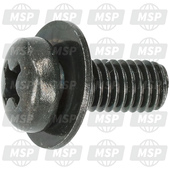 901590512100, Screw, With Washer, Yamaha, 3