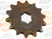 938121481400, Sprocket, Rijden (5B61), Yamaha